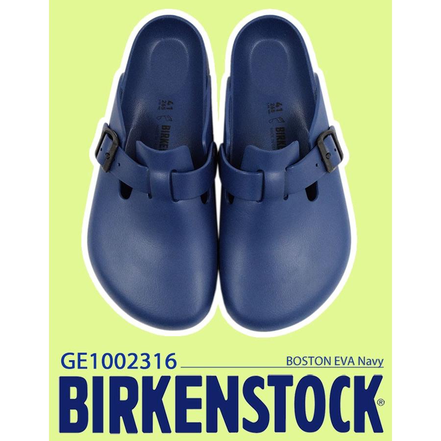 BIRKENSTOCK クロッグ　ボストン　ネイビー 　サンダル 40 BIRKENSTOCK ○○ビルケンシュトック ボストン 40周年モデル