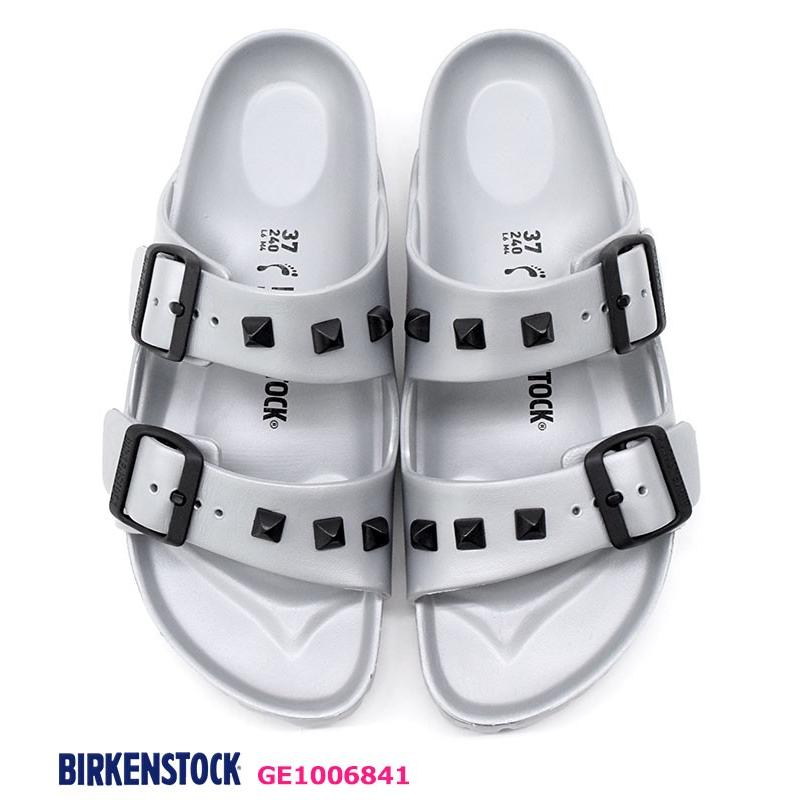 silver birkenstock arizona eva