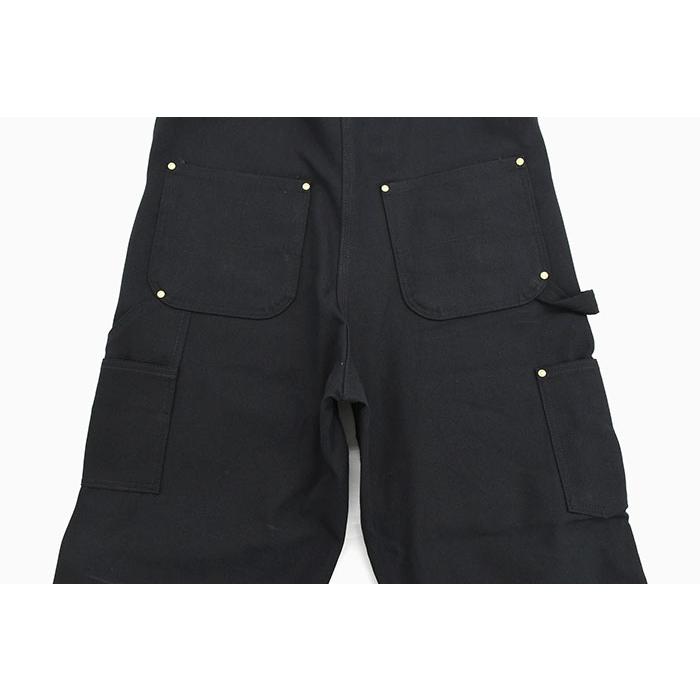GW価格‼️Carhartt ブラック オーバーオール リラックスフィット Carhartt カーハート オーバーオール メンズ リラックス