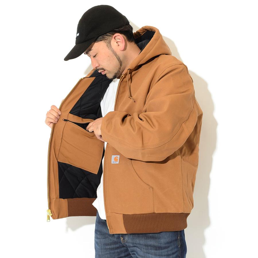 Carhartt ブラウン ルーズフィットジャケット M Carhartt カーハート ジャケット メンズ ルーズ フィット ダック