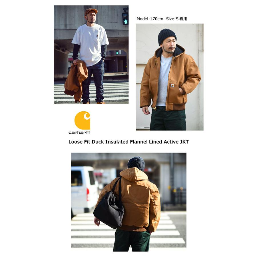 Carhartt ブラウン ルーズフィットジャケット M Carhartt カーハート ジャケット メンズ ルーズ フィット ダック