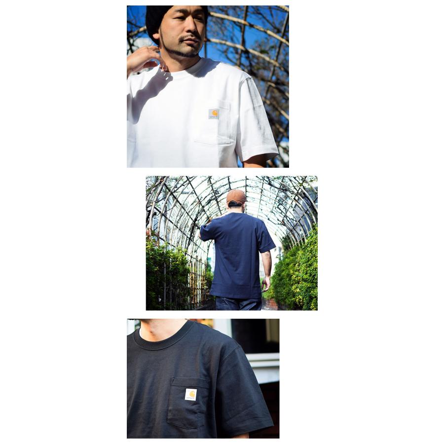 カーハート Tシャツ 半袖 Carhartt メンズ ルーズ フィット ヘビーウェイト ポケット ( Loose Fit Heavyweight Pocket S/S Tee K87 K87-M )[M便 1/1]｜icefield｜17