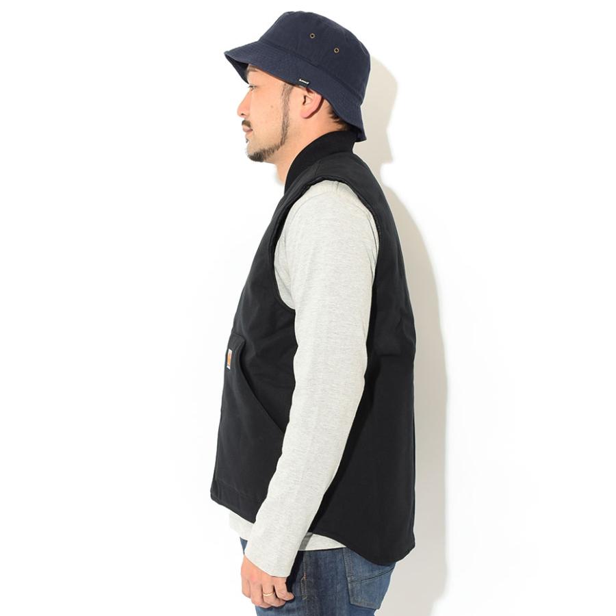 カーハート ジャケット Carhartt メンズ リラックス フィット ファーム ダック インサレーテッド リブ カラー ベスト ( Firm Duck Vest V01 OV0001-M )｜icefield｜13