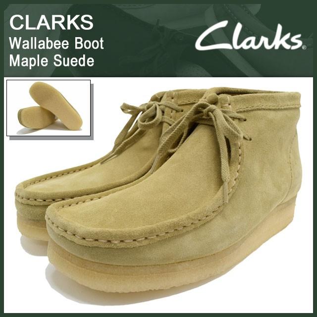 クラークス CLARKS ブーツ メンズ 男性用 ワラビー メープル スエード(clarks Wallabee Boot Maple Suede  ORIGINALS 26103811) :CLA-26103811:ice field - 通販 - Yahoo!ショッピング