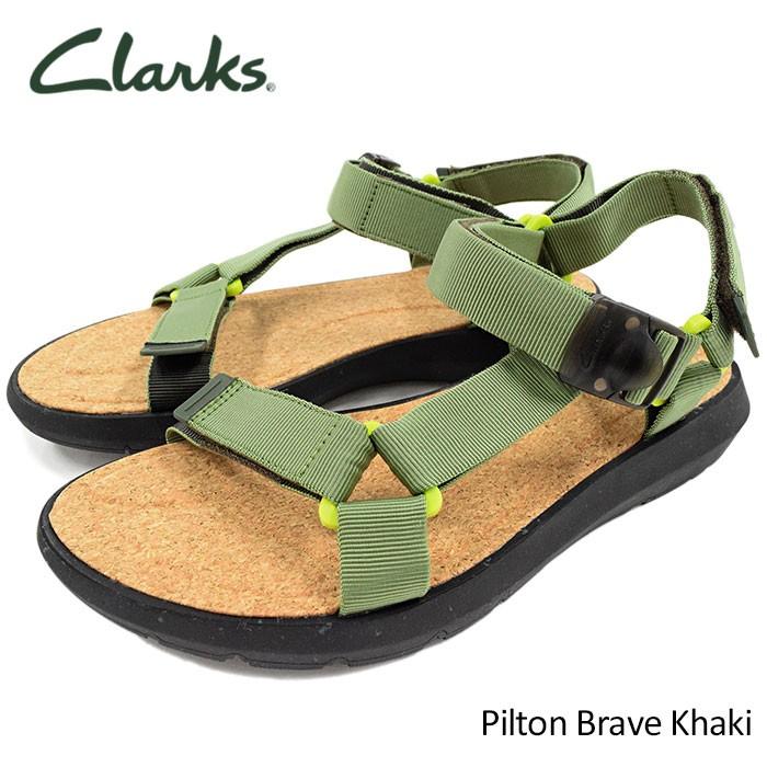 クラークス サンダル Clarks メンズ 男性用 ピルトン ブレーブ カーキ Clarks Pilton Brave Khaki スポーツサンダル Ice Field 通販 Paypayモール