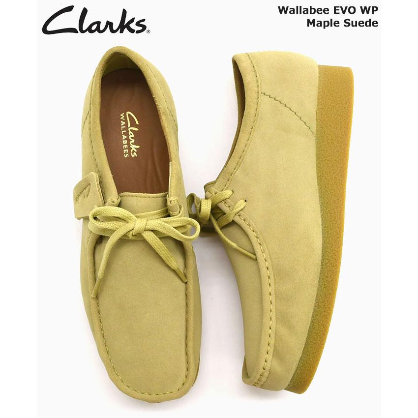 クラークス ブーツ CLARKS メンズ 男性用 ワラビー エヴォ ウォータープルーフ Maple Suede(Wallabee EVO WP BOOTS ワラビーブーツ 防水 26172818)｜icefield｜02