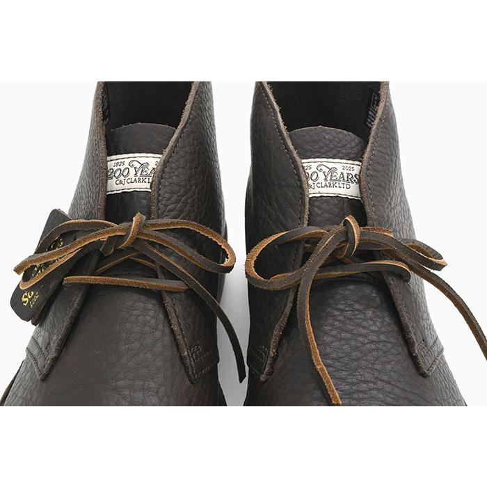 clarks ダークブラウン レザー チャッカブーツ Clarks（クラークス） ブーツ メンズ 男性用 デザート ブーツ エヴォ