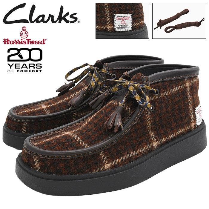 Clarks（クラークス） ブーツ メンズ 男性用 トービュー ハイ Burgundy