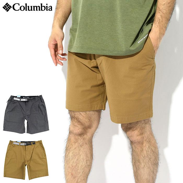 Columbia（コロンビア） ハーフパンツ メンズ ワロワ ベルテッド