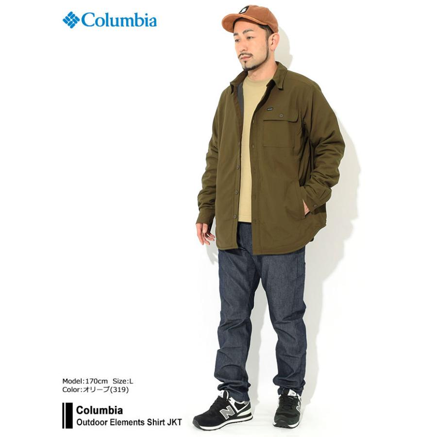 コロンビア アウター ジャケット Columbia メンズ アウトドア エレメンツ シャツ Outdoor Elements Shirt Jkt シャツジャケット Am9811 Ice Field 通販 Paypayモール