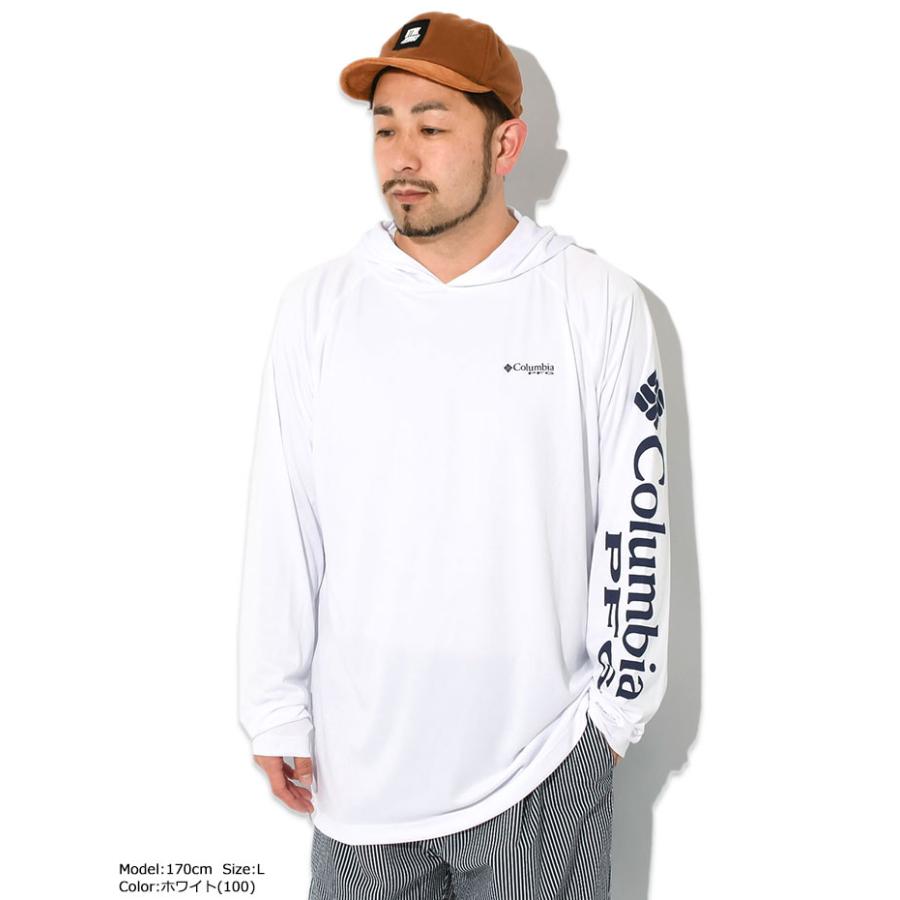 コロンビア カットソー 長袖 Columbia メンズ ターミナル タックル フーディ ( Terminal Tackle Hoodie ビッグシルエット UVカット トップス FM6132 )｜icefield｜07