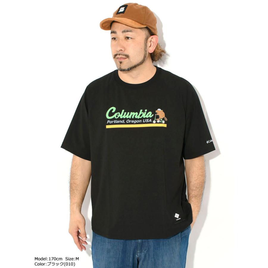 Columbia（コロンビア） Tシャツ 半袖 メンズ レイ リバー ラグラン