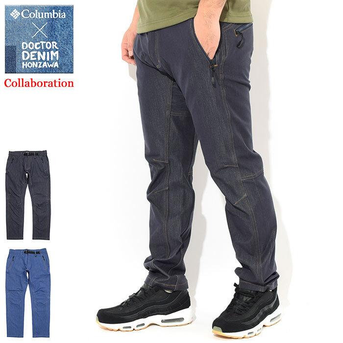 コロンビア パンツ Columbia メンズ ドクターデニム 本澤 ホワイト ストーン ポイント ( Dr.Denim Honzawa White Stone Point Pant PM0028 )｜icefield