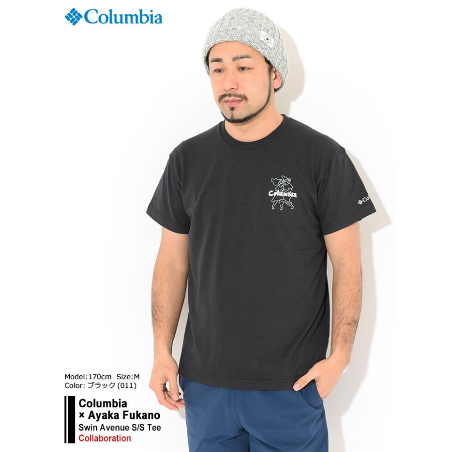 Columbia コロンビア Tシャツ 半袖 メンズ Ayaka Fukano