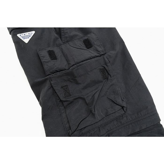 コロンビア フイナム コラボ フィッシングパンツ 2way ブラック M 素晴らしい品質 コロンビア フイナム コラボ フィッシングパンツ 2way