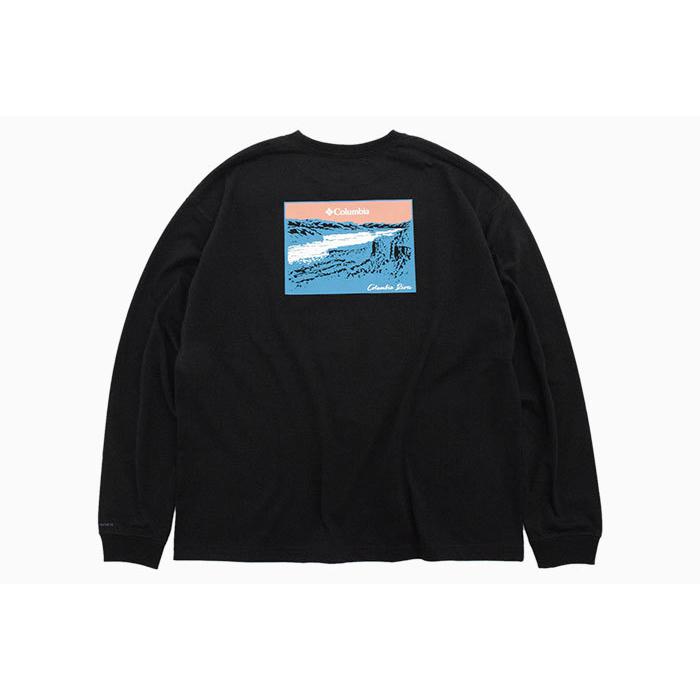 コロンビア　ビッグシルエット　デザインシャツ　メンズXL Columbia（コロンビア） Tシャツ 長袖 メンズ ハンギング ロック