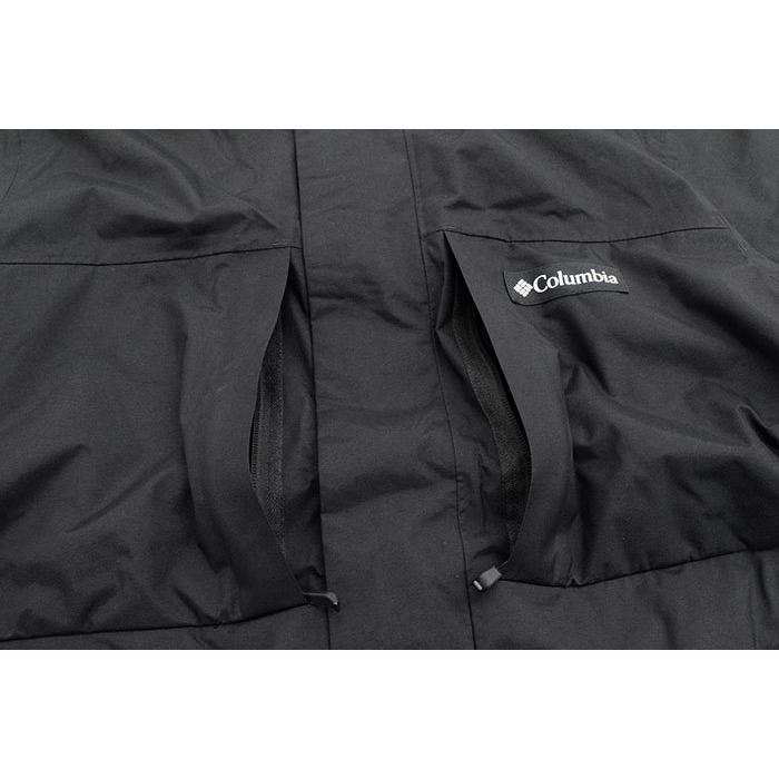Columbia コロンビア マウンテンパーカー ナイロンジャケット 黒 Ｌ Columbia コロンビア ジャケット メンズ ウッド ロード ( columbia