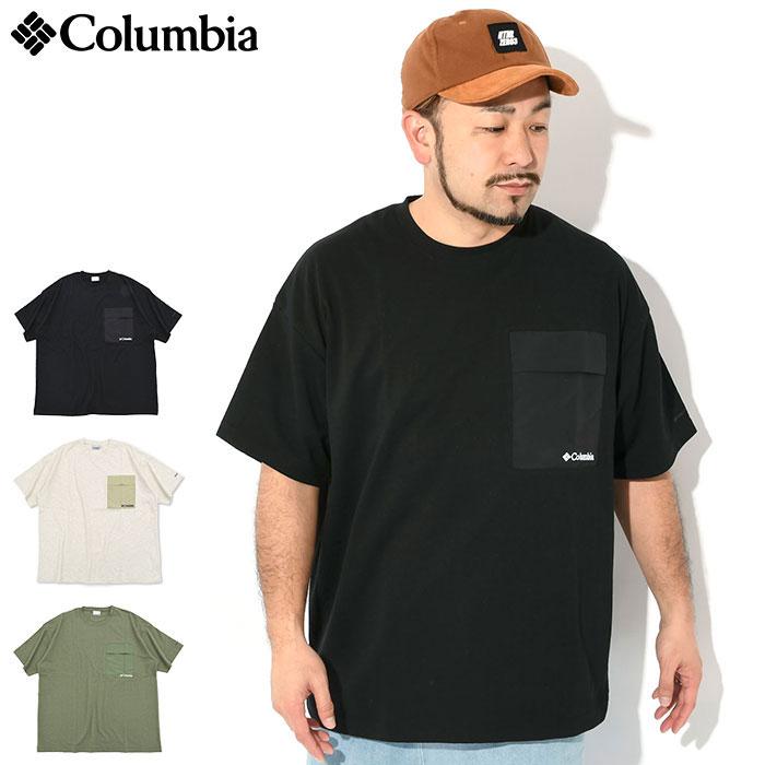 コロンビア Tシャツ 半袖 Columbia メンズ スタック ベンド クルー 
