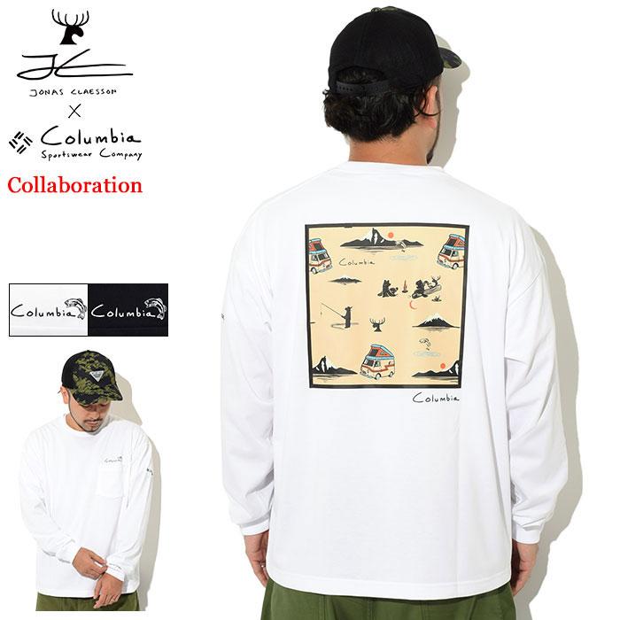 crestロンT Columbia コロンビア ロンT Tシャツ 長袖 メンズ ジョナス