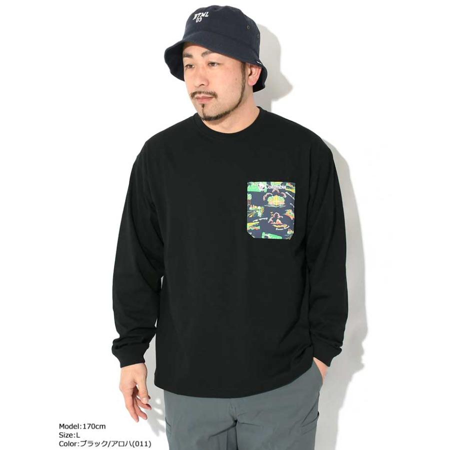 Columbia コロンビア カットソー 長袖 メンズ 25SS ヤング