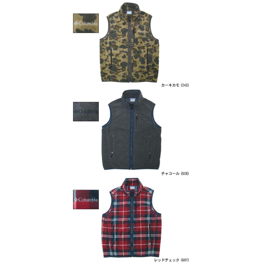 Columbiaコロンビアvestフリースベストmilitaryミリタリー迷彩柄 コロンビア カーキ 迷彩 アウトドア| ヴィテージ古着屋Feeet