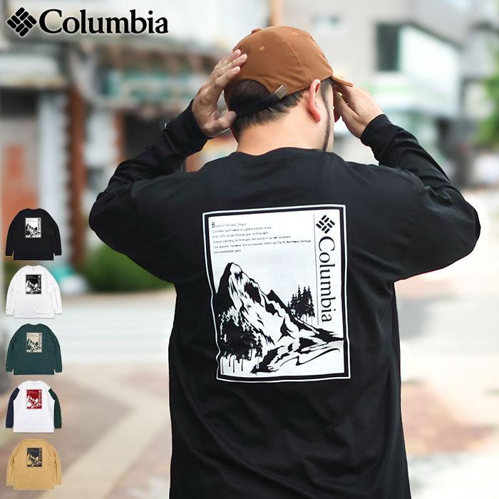 Columbia コロンビア ロンT Tシャツ 長袖 メンズ アーバン Columbia コロンビア ロンT Tシャツ 長袖 メンズ アーバン