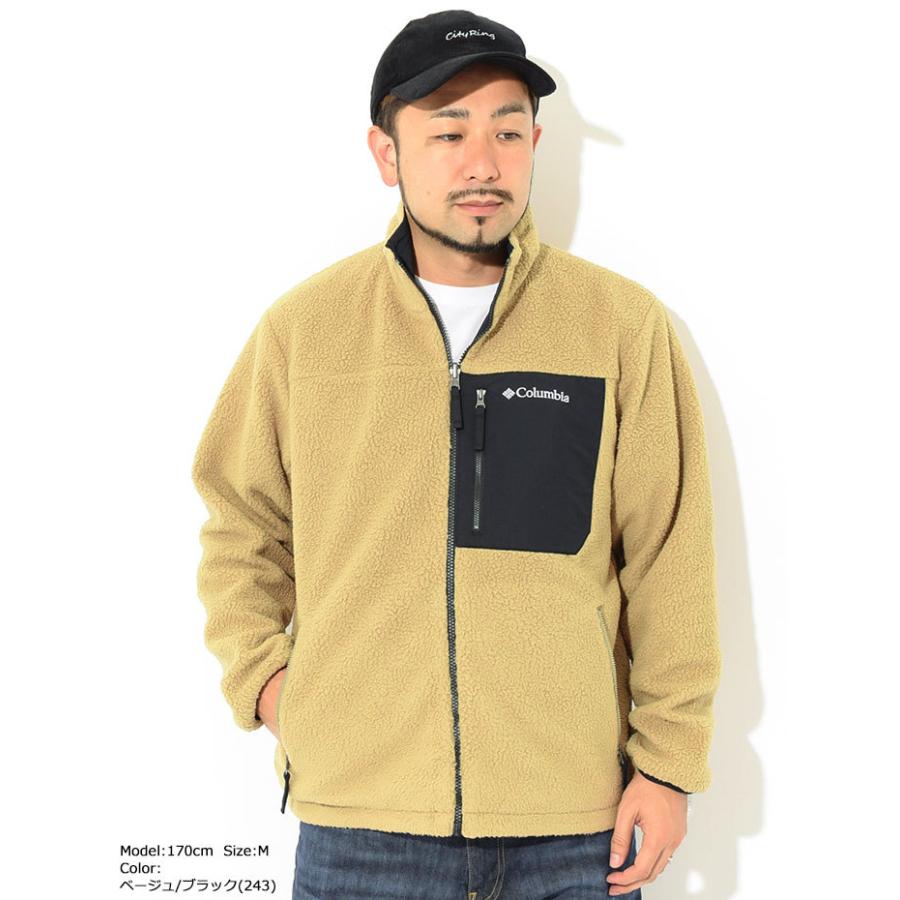 Columbia コロンビア フリース ジャケット メンズ シュガー Columbia コロンビア フリース ジャケット メンズ シュガー