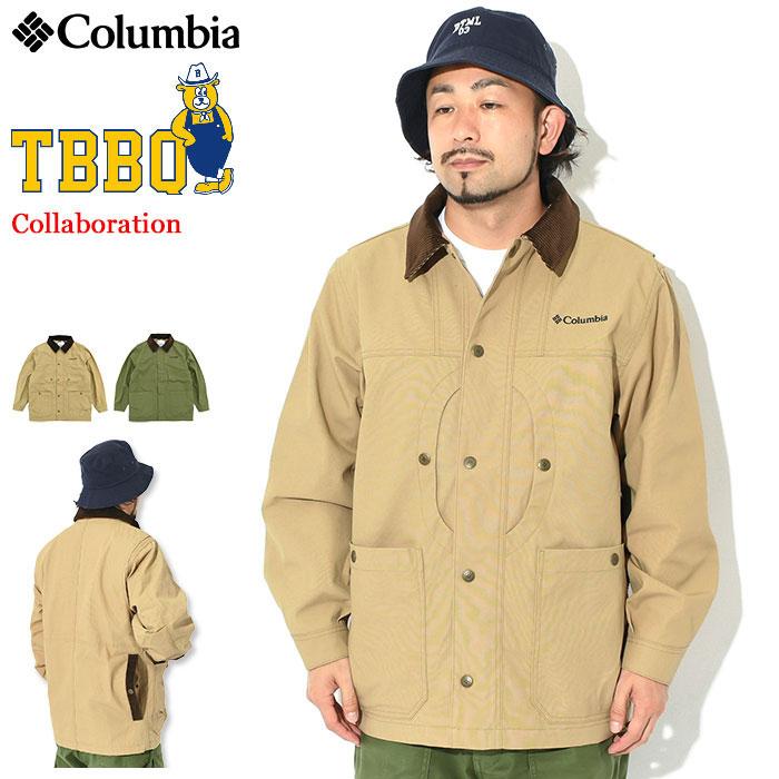 Columbia ツキャノンアイルジャケット　たけだバーベキューコラボ Columbia コロンビア ジャケット メンズ たけだバーベキュー