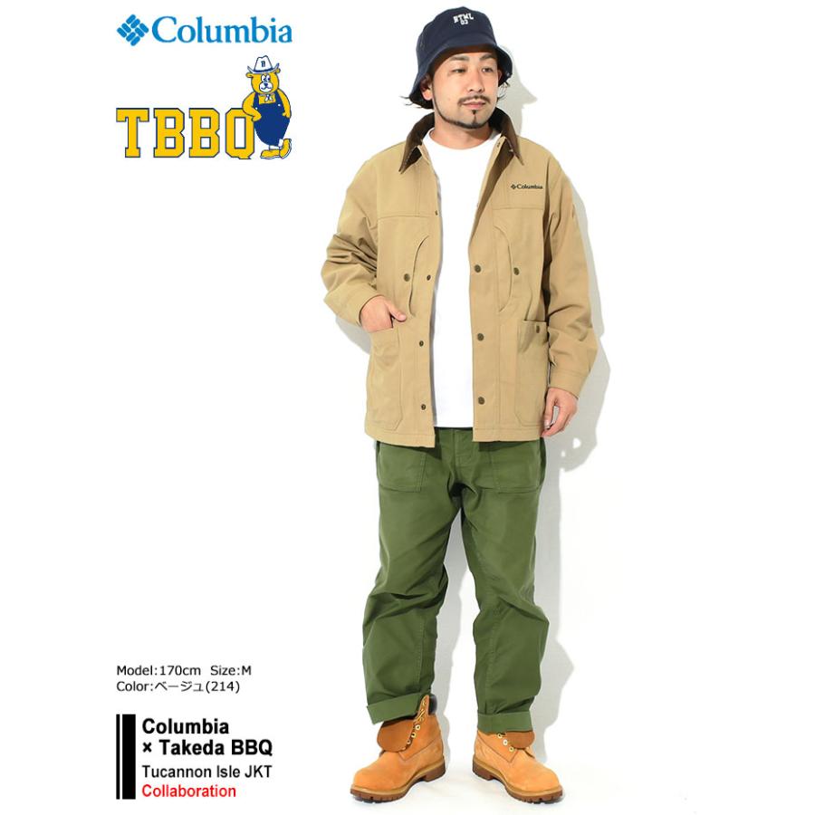 コロンビア ジャケット Columbia メンズ たけだバーベキュー ツキャノン アイル コラボ ( Takeda BBQ Tucannon Isle JKT アウター PM2761 )｜icefield｜04