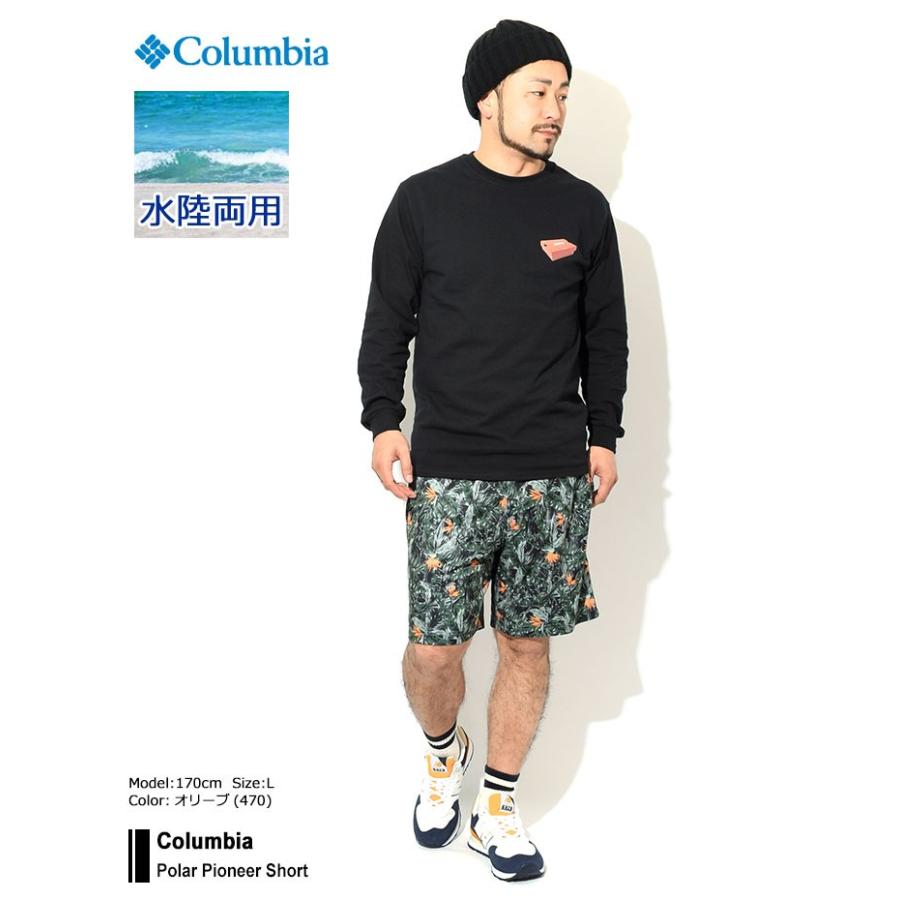 ボーラー ハーフパンツ メンズ水陸両用 短パン 【新作2025春夏モデル 】 Columbia（コロンビア） ハーフパンツ メンズ ポーラー パイオニア