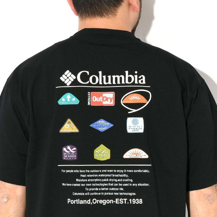 Columbia（コロンビア） Tシャツ 半袖 メンズ レイ リバー スプリット