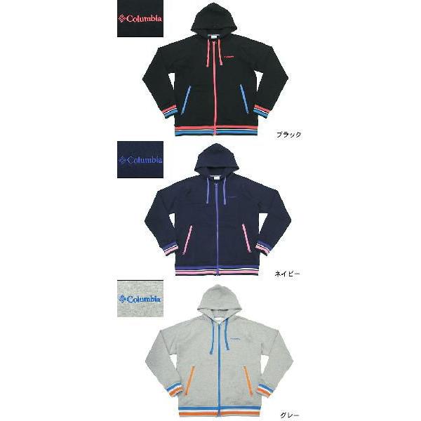 Columbia フード付きパーカー ネイビー/ホワイト Columbia フード付きパーカー ネイビー/ホワイト Columbia