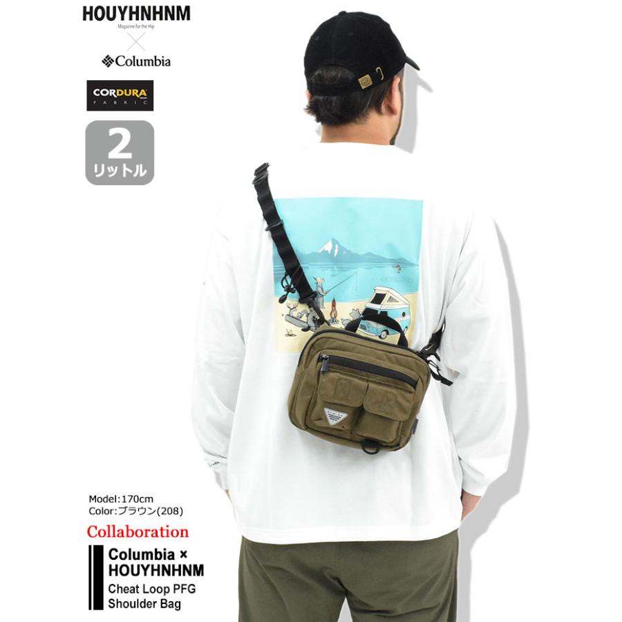 コロンビア ショルダーバッグ Columbia フイナム チート ループ PFG ショルダー コラボ ( HOUYHNHNM Cheat Loop PFG Shoulder Bag PU8540 )｜icefield｜04