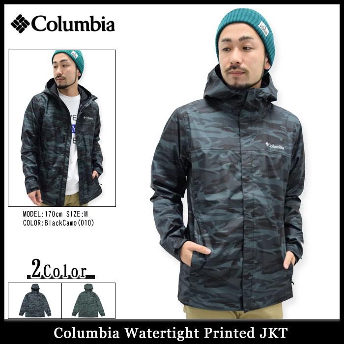 コロンビア Columbia ジャケット メンズ ウォータータイト プリンテッド(Watertight Printed JKT アウター マウンテンパーカー RE1001)｜icefield