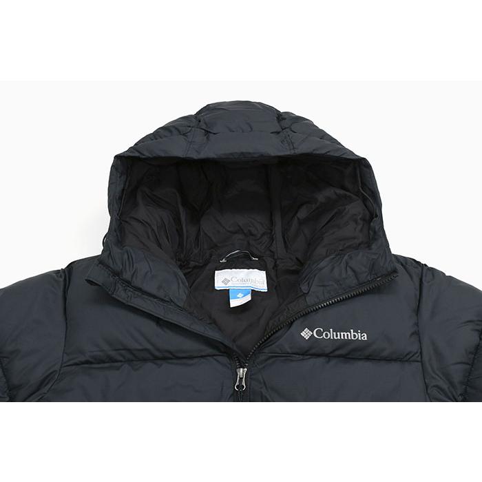 00s コロンビア puff down jacket black Columbia 古着 00年代