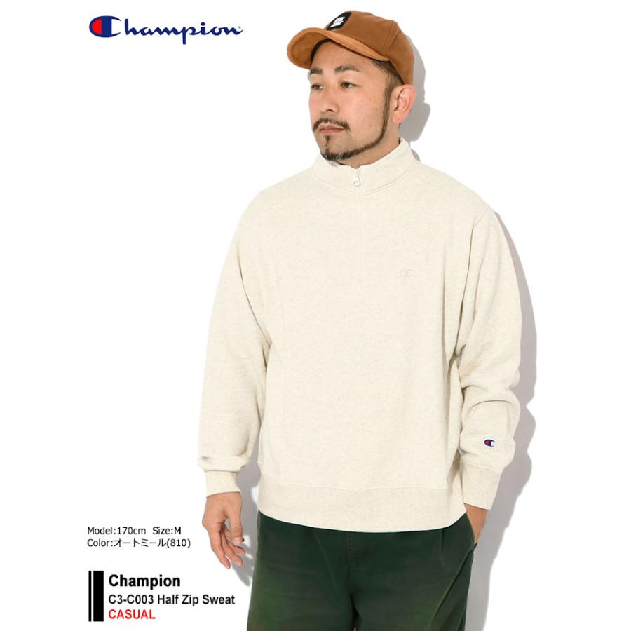 Champion（チャンピオン） トレーナー メンズ C3-C003 ハーフ ジップ