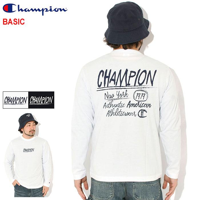 Champion（チャンピオン） ロンT Tシャツ 長袖 メンズ C3-D408 ( C3