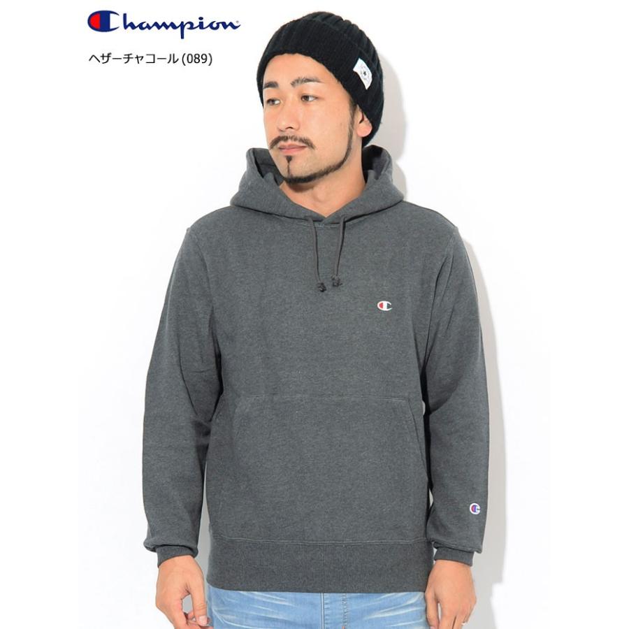 チャンピオン プルオーバー パーカー Champion メンズ C3-Q101 ( C3-Q101 Pullover Hoodie BASIC ベーシック 日本企画 スウェットシャツ )｜icefield｜07