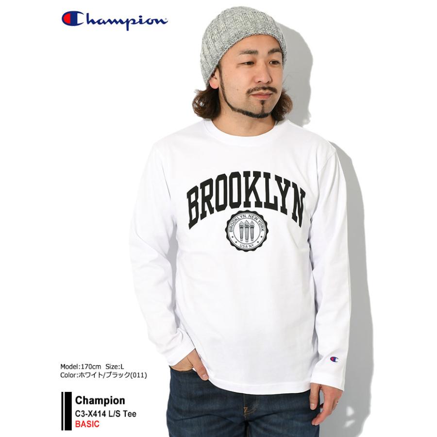 Champion（チャンピオン） ロンT Tシャツ 長袖 メンズ C3-X414 (C3 