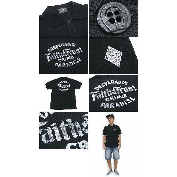 新品【CRIMIE】クライミー　ゴルフ　半袖ポロＴシャツ　Ｌ　ブラック×ホワイト 新品【CRIMIE】クライミー ゴルフ 半袖ポロTシャツ L ブラック
