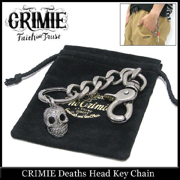CRIMIE クライミー デスズ ヘッド キーチェーン(crimie Deaths