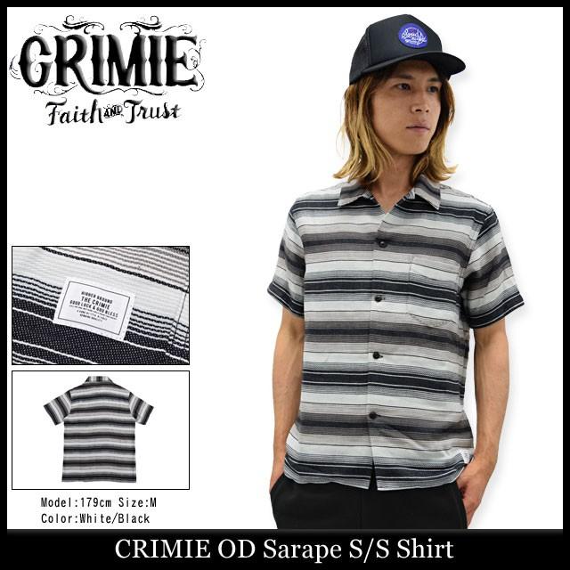 CRIMIE（クライミー） シャツ 半袖 メンズ OD サラッペ(crimie OD