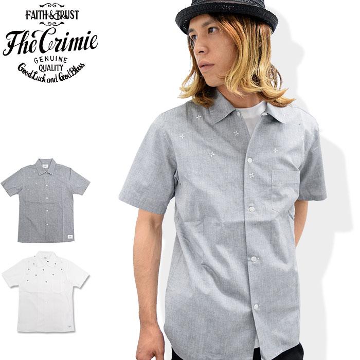 CRIMIE（クライミー） シャツ 半袖 メンズ クロス(crimie Cross S/S