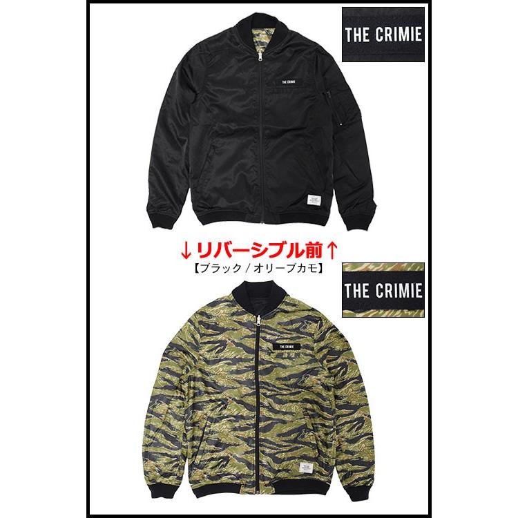 クライミー CRIMIE ジャケット メンズ リバーシブル エムエーワン(Reversible MA-1 JKT フライトジャケット アウター ブルゾン)｜icefield｜02