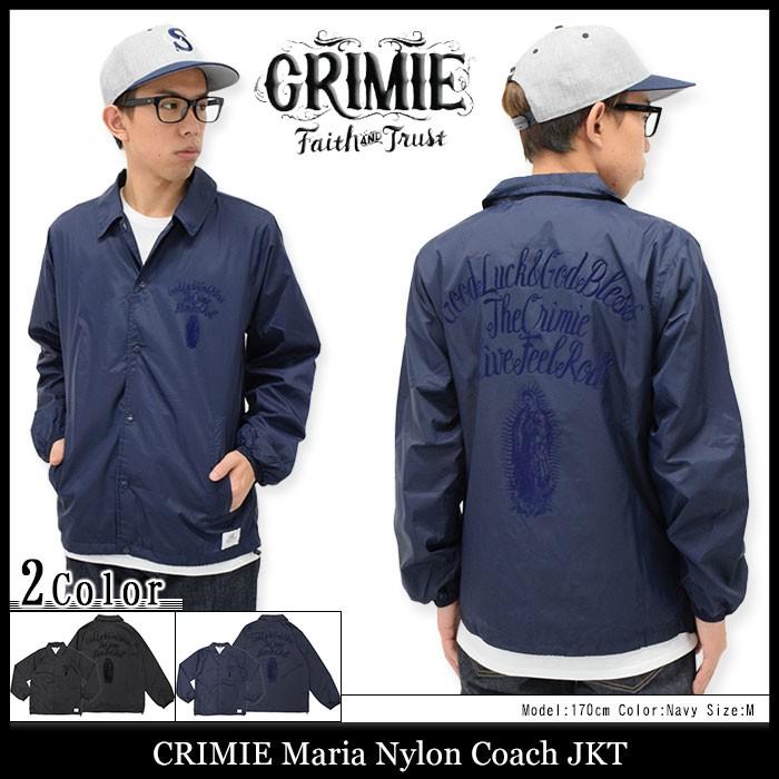 CRIMIE クライミー ジャケット メンズ マリア ナイロン コーチ CRIMIE クライミー ジャケット メンズ マリア ナイロン コーチ