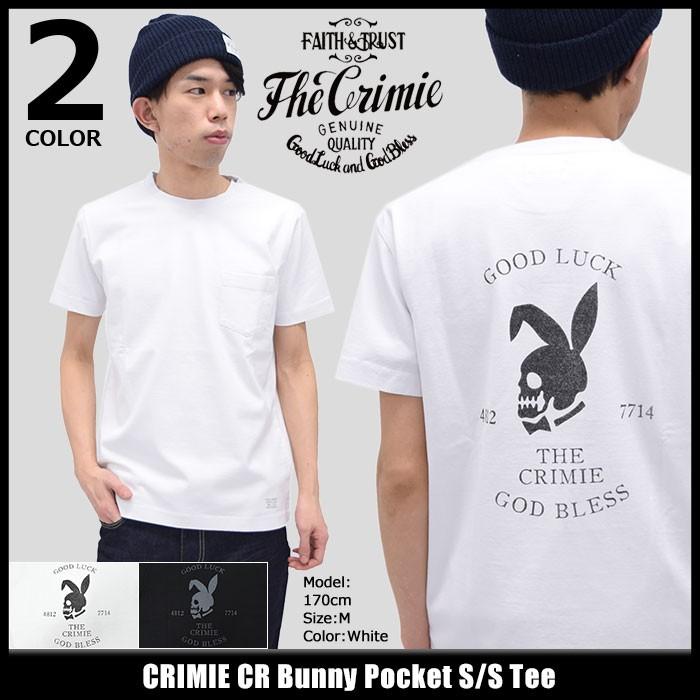 CRIMIE（クライミー） CRIMIE Tシャツ 半袖 メンズ CR バニー ポケット 