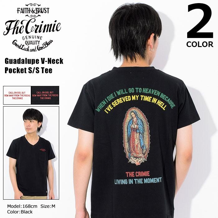CRIMIE（クライミー） Tシャツ 半袖 メンズ グアダルーペ Vネック