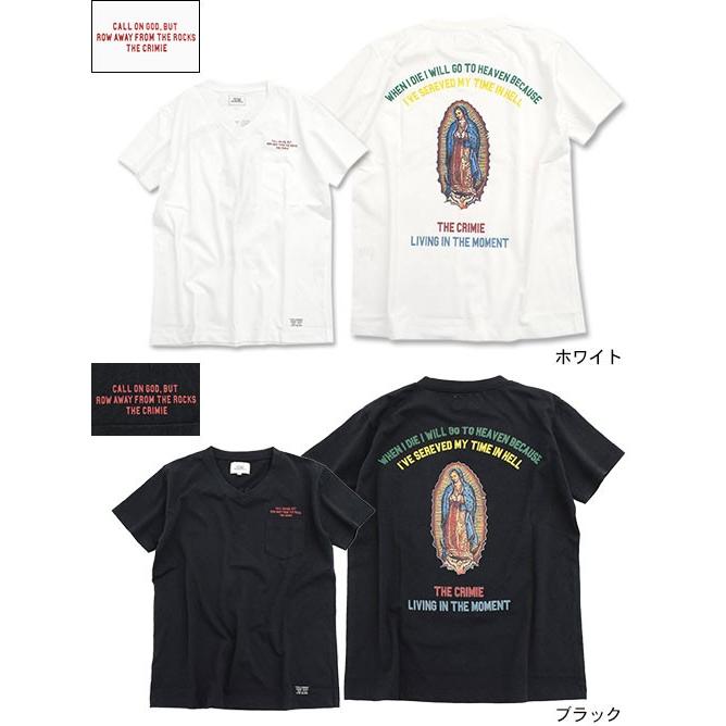 CRIMIE（クライミー） Tシャツ 半袖 メンズ グアダルーペ Vネック