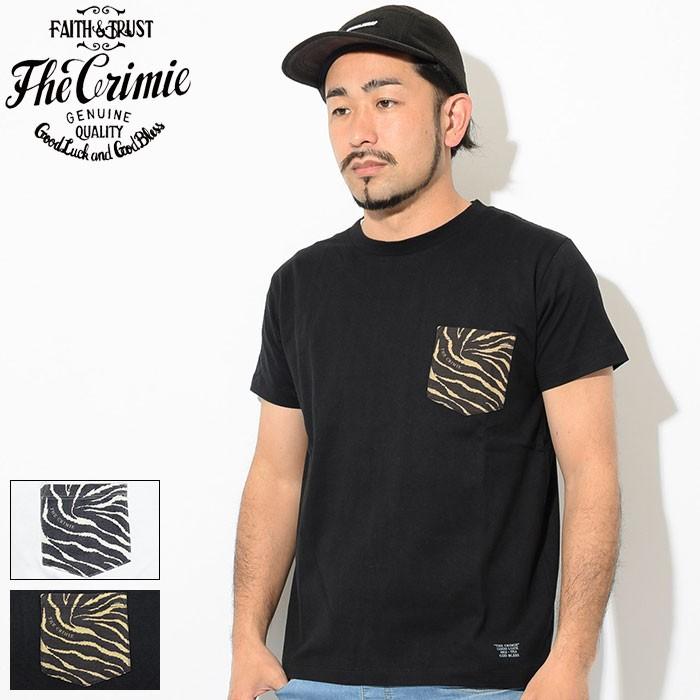 CRIMIE（クライミー） Tシャツ 半袖 メンズ タイガー ポケット(crimie