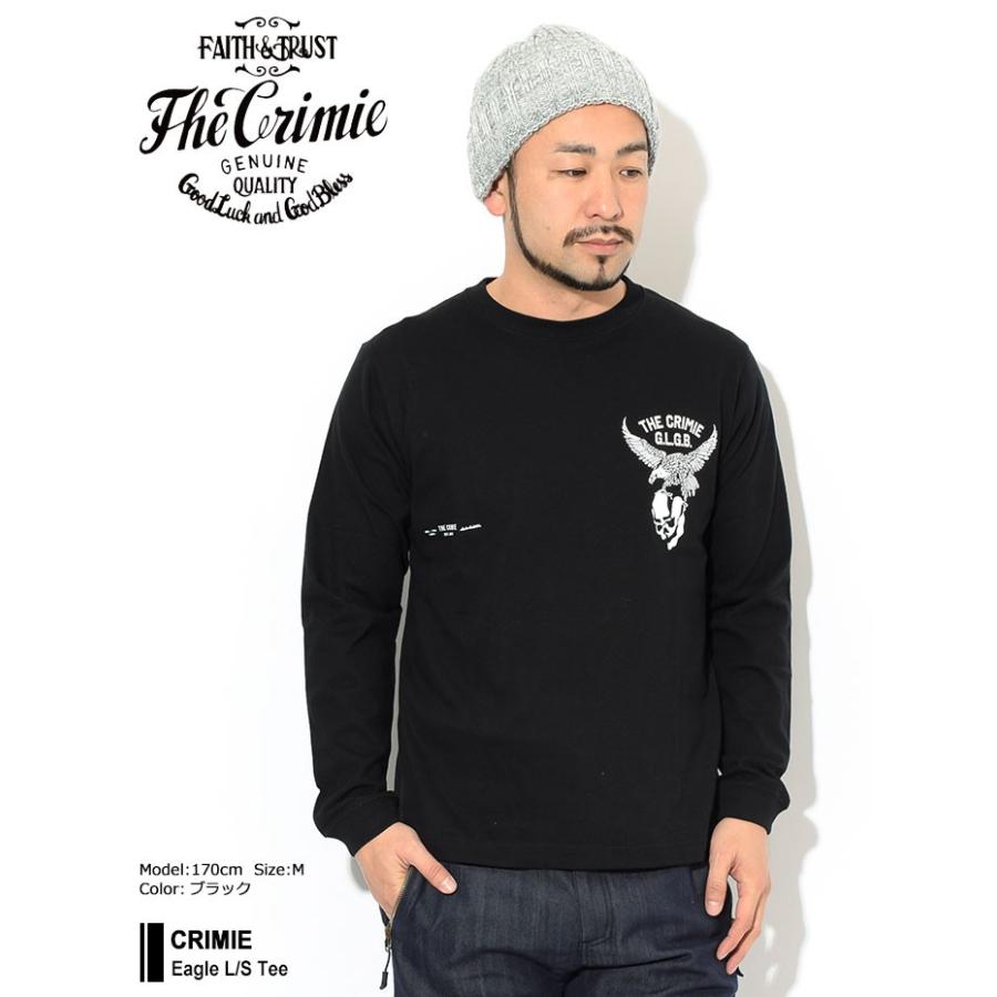 クライミー] イーグル 長袖Tシャツ メンズ ファッション CRIMIE